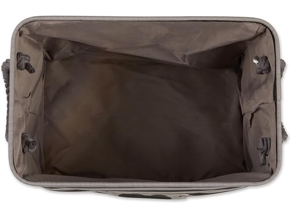 Bone Dry Pet Storage Striped Paw Patch Bin
