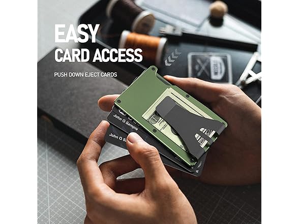 E-ink Air Wallet, Slim Wallet Built in Airtag Chip