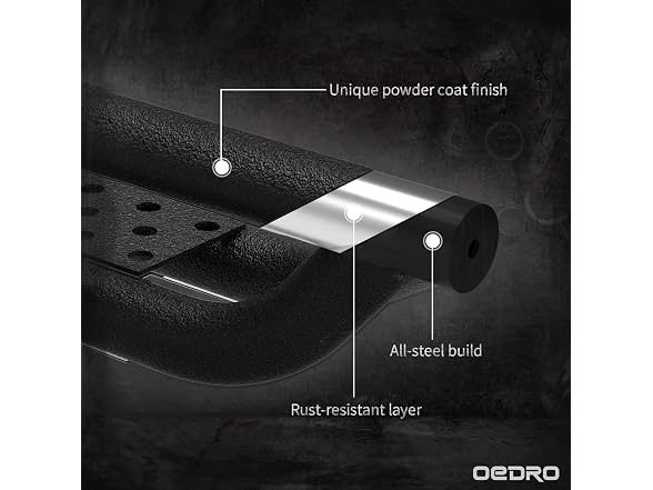 oEdRo OEDRO 6 Inch Running Boards Compatible w
