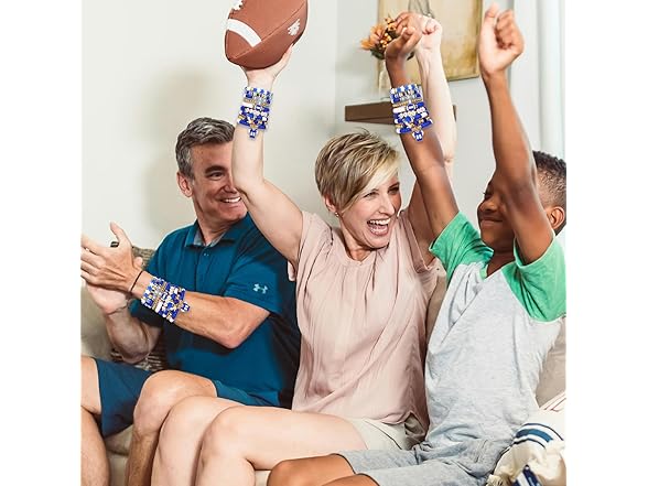 YWOYWO 9pcs Football Bracelets