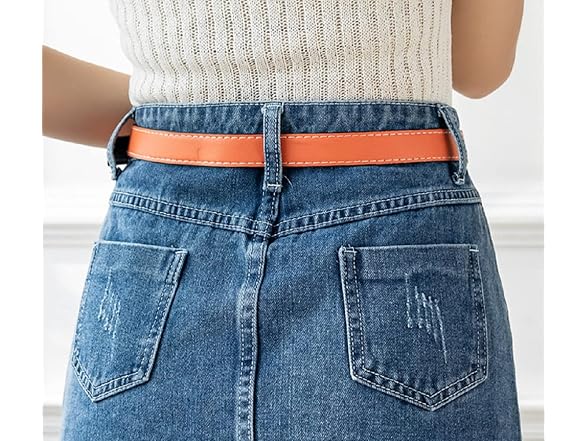Chartou Women (M) Elegant High Waist Pleated Skirt