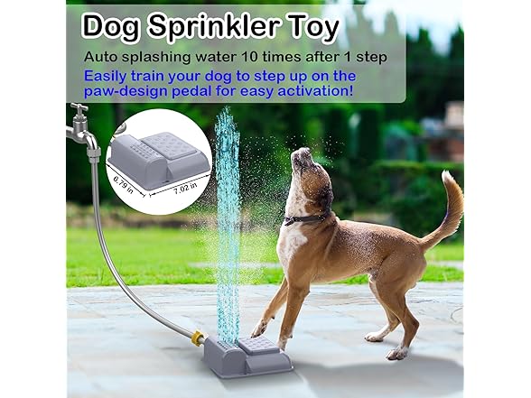 BENTOPAL Dog Water Fountain
