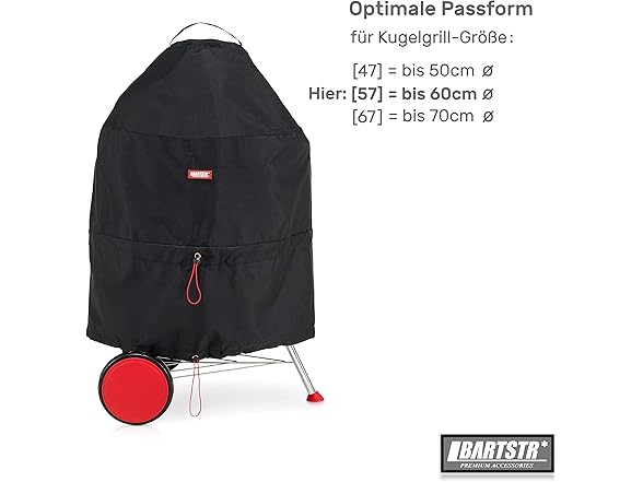 Heavy Duty BBQ Grill Cover 28 Inch