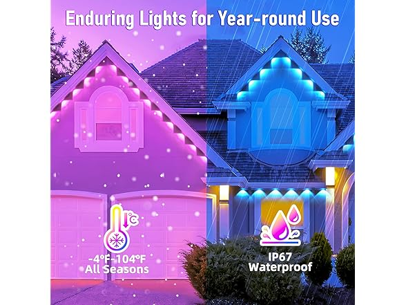 RGB Permanent Outdoor Lights