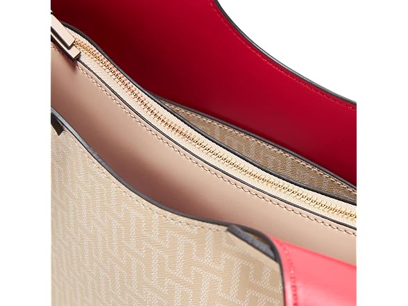 Halston Brooke Calf Magnetic Snap Tote