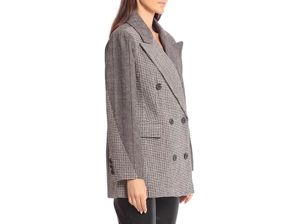 Avec Les Filles Women (XS) Mixed Double Blazer