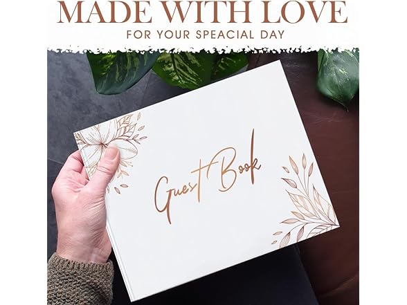 Generic P4T Store Wedding Guest Book 9x6
