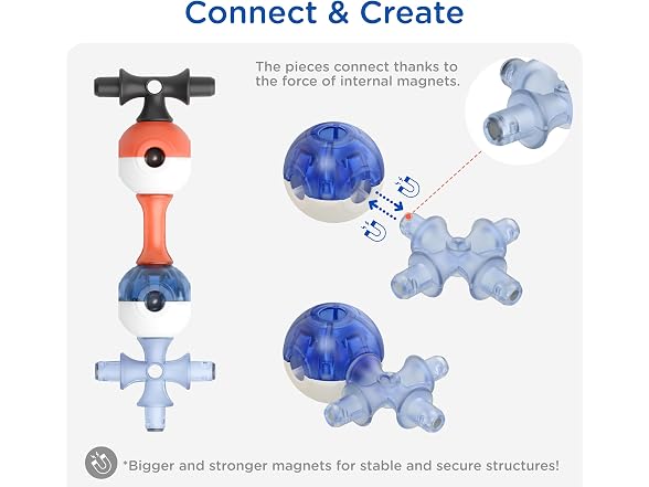 KUB Planet - Magnetic Building Set for Kids