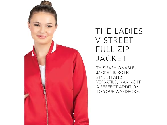 Holloway Women V-street Full Zip Jacket