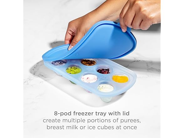 Ubbi Baby Food Feeder & Freezer Tray Set