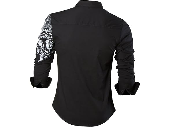 Sportrendy Men (XL) Casual Slim Long Sleeve Shirt