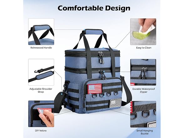 DOLOPL Lunch Box for Men, Tactical