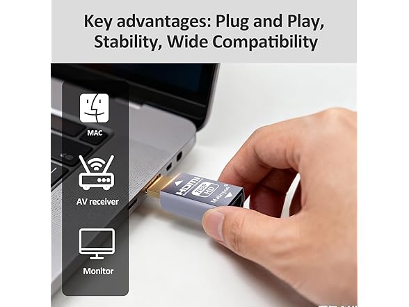 3Pc or 4Pc HDMI Edid Emulator Passthrough