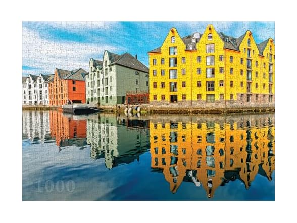 Discover The Beauty of Norwegian Cities Puzzle