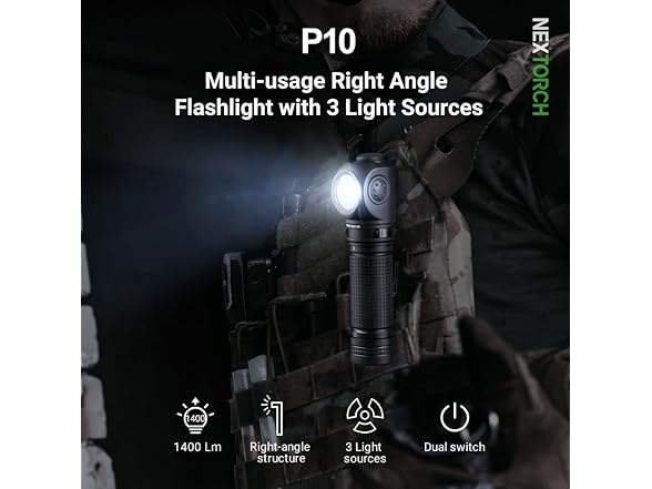 NEXTORCH LED Right Angle Flashlight