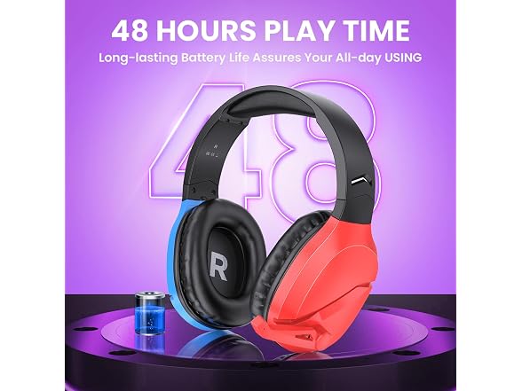 WolfLawS Wireless Gaming Headset with Mic
