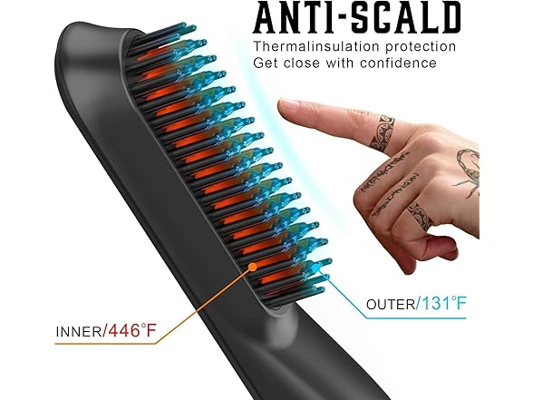 febote Ionic Hair Straightening Brush