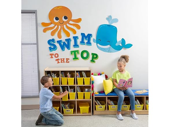 Fun Express Jumbo Under The Sea Bulletin Board Cutouts