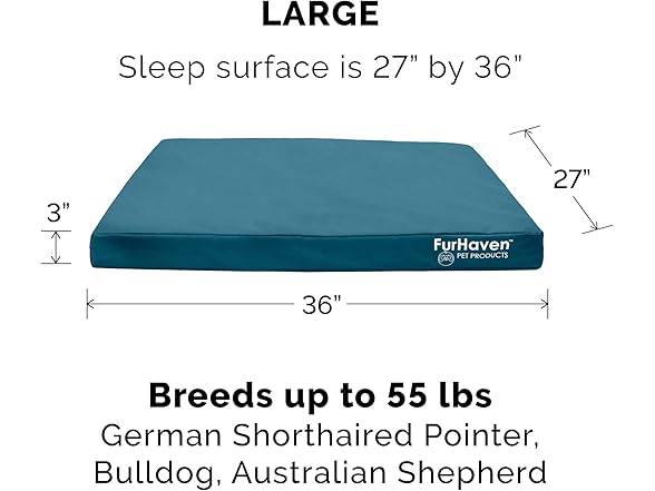 Furhaven Water-Resistant Orthopedic Dog