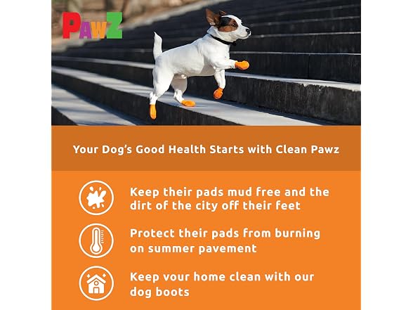 PawZ Rubber Dog Boots