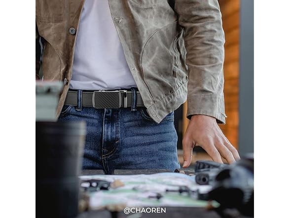 Chaoren Men (36" to 42" Waist Adjustable) Belt Imp