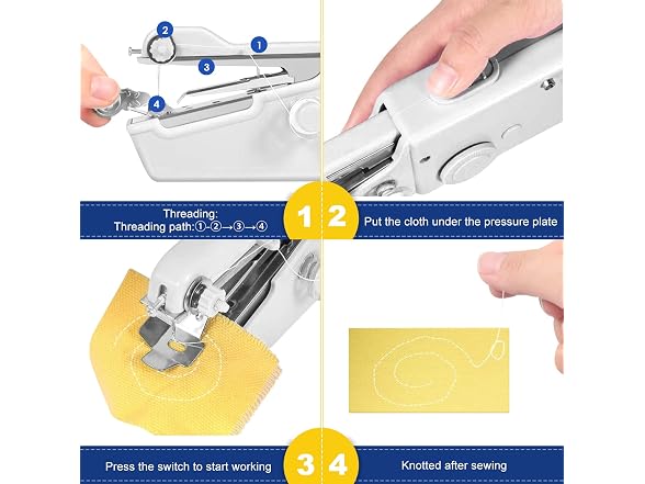 LooQoo Handheld Sewing Machine
