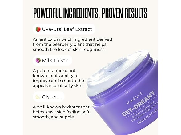 MAELYS GET-DREAMY Overnight Toning Body