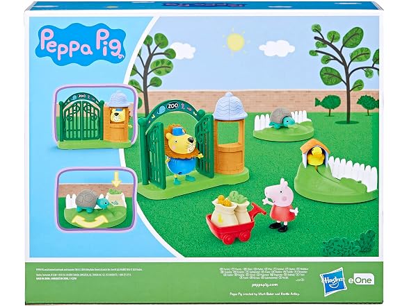 Peppa Pig Toys Peppa's Day at The Zoo Playset