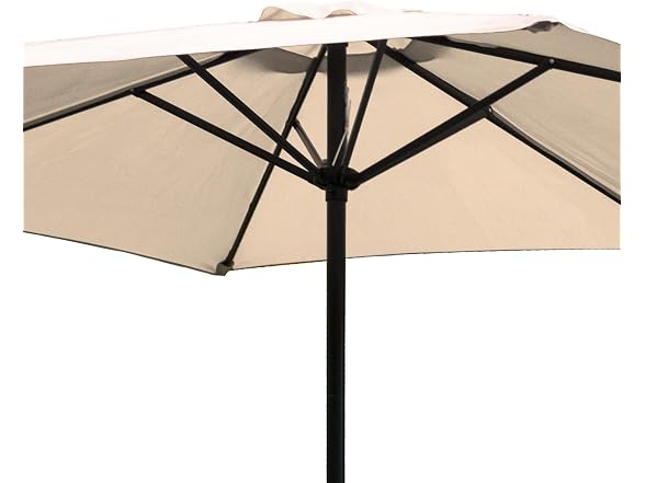 Four Seasons Courtyard 9 Foot Naples Market Patio Umbrella