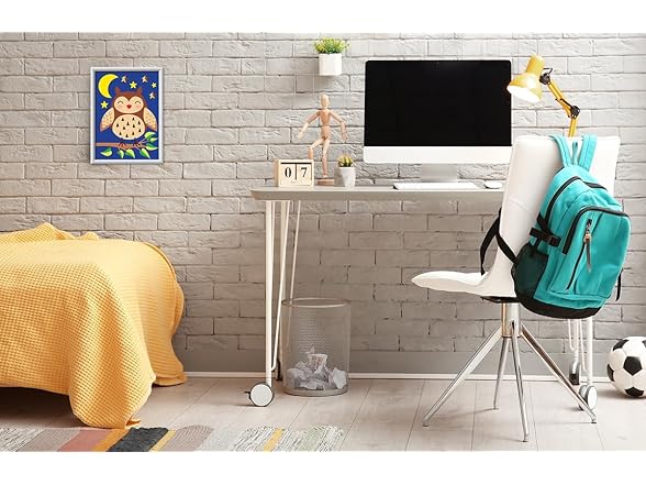 CreArt Cute Owl Paint by Numbers Kit