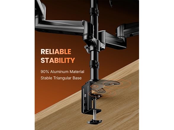 ErGear Triple Monitor Stand Fits Three - Gallery 5