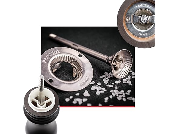 Peugeot Paris Classic 9 Inch Salt Mill, Chocolate