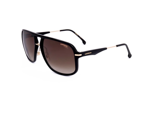 Carrera Men's 60mm Black Gold Sunglasses