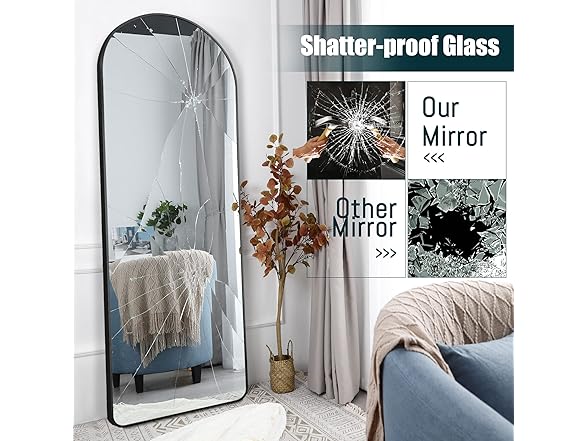 KIAYACI KIAYACI Arched Full Length Mirror with S