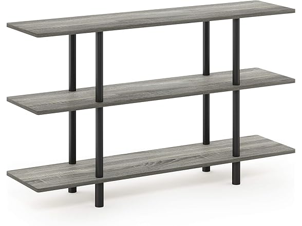 Furinno Turn-N-Tube 3-Tier Wide Display Shelf