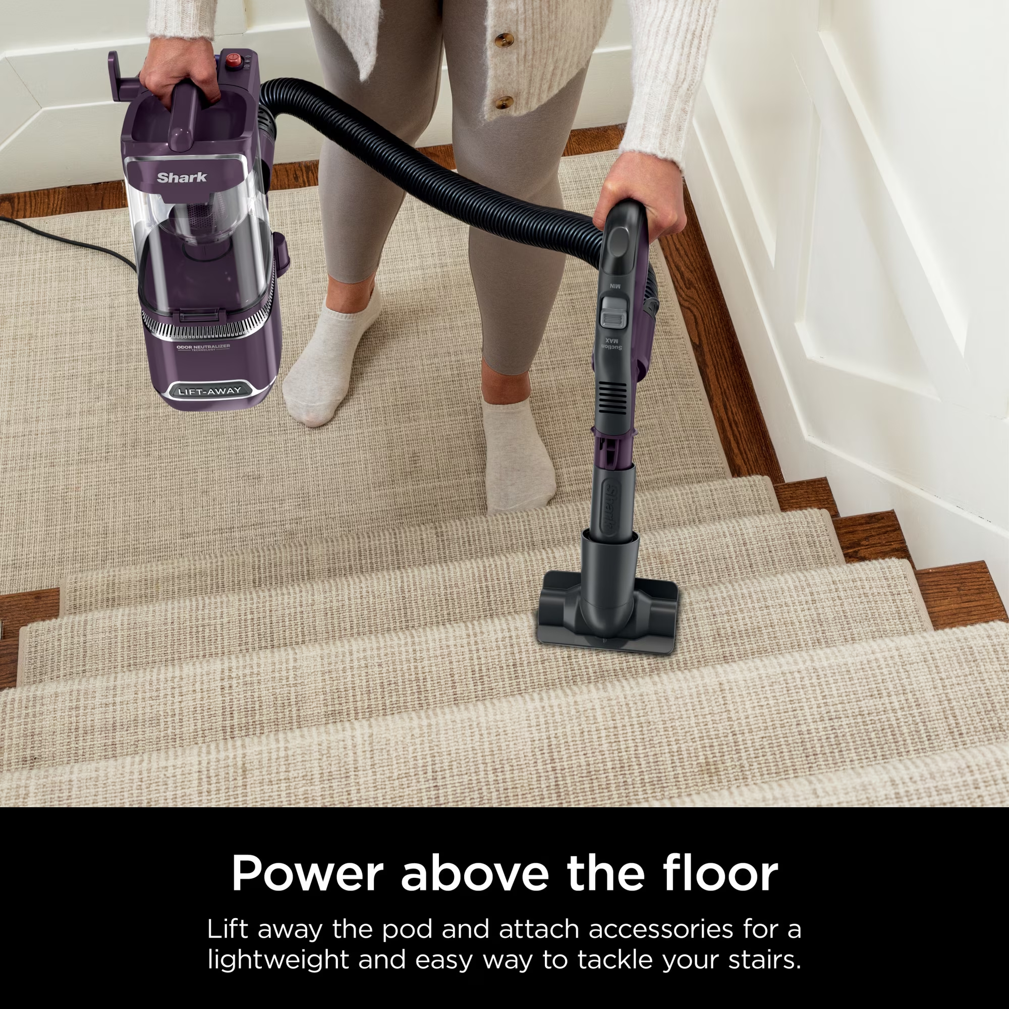 Shark Detect Lift-Away Upright Vacuum - Gallery 20