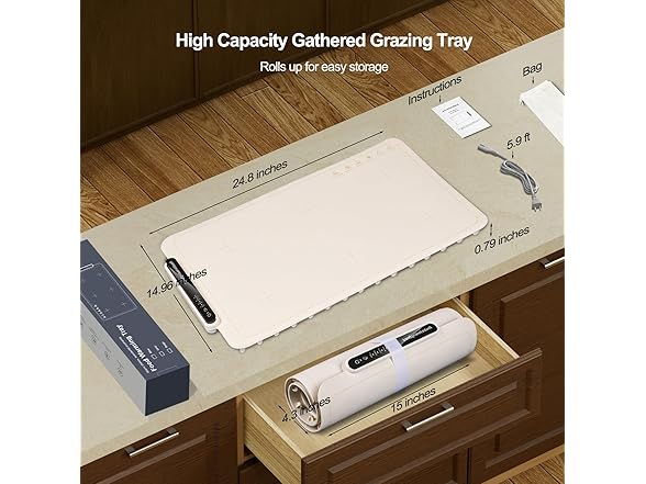 Food Electric Warming Mat Beige