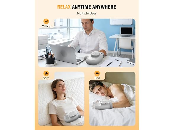 Hand Massager With Heat And