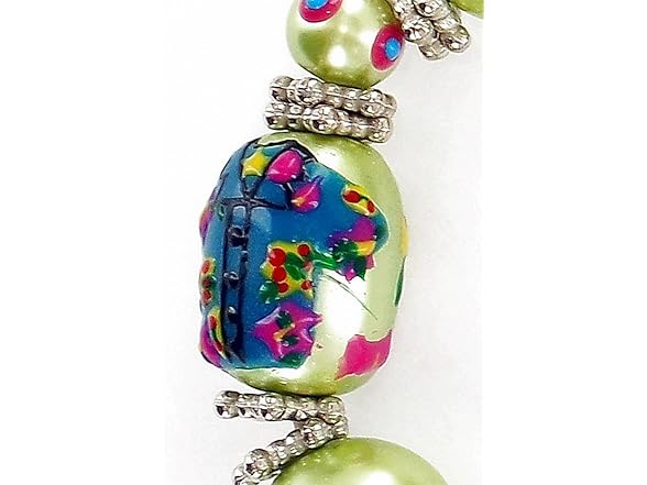 Linpeng Hawaiian Shirts Beads Bracelet