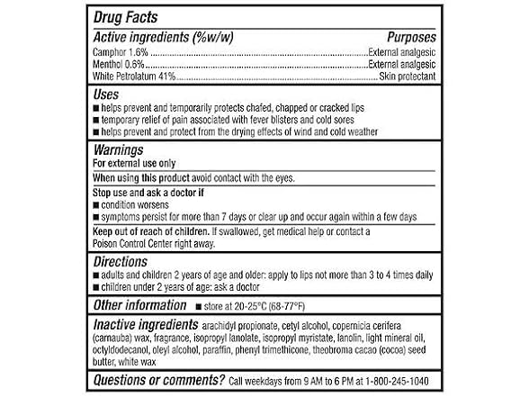 ChapStick Classic Medicated Lip Balm & Skin Protectant