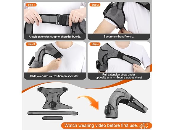 WoloyHeatie Cordless Shoulder Heat Pad