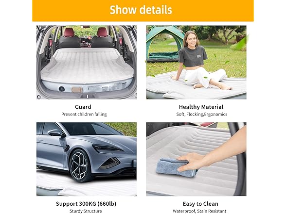 Camping Air Mattress with Pump