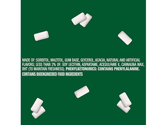 Eclipse, Sugar Free Gum Spearmint, 120 c