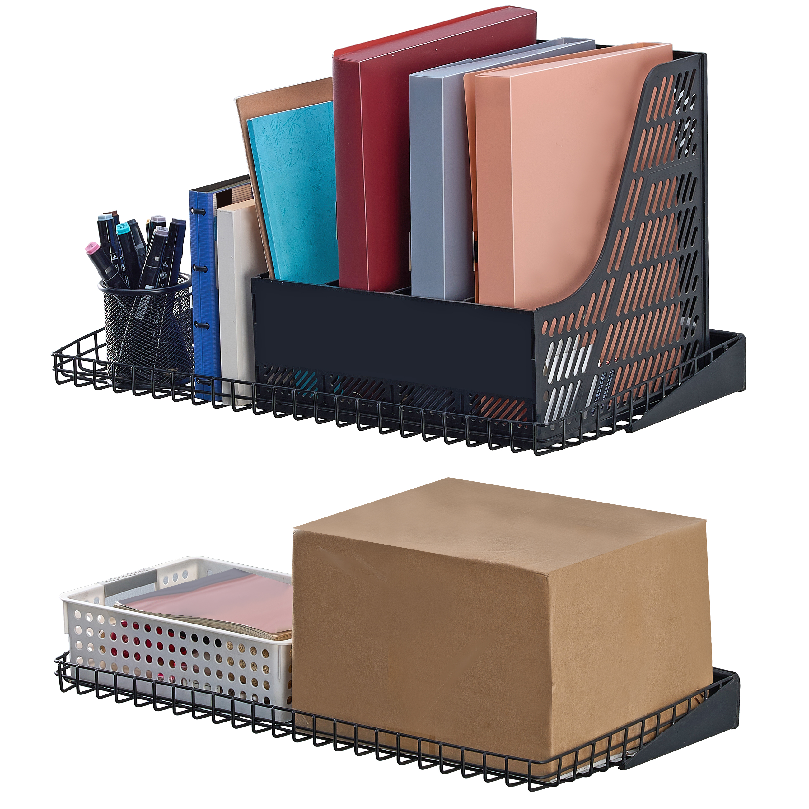 LUGO WS-2412 24"x12" Garage Wall Shelves 2 or 4 Pk - Gallery 21