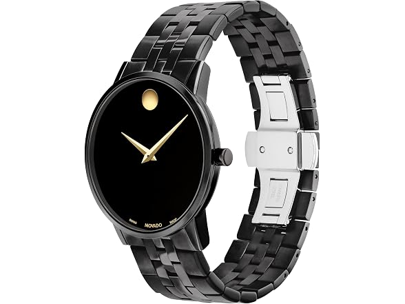 Movado Men's Museum Classic Quartz Black Watch