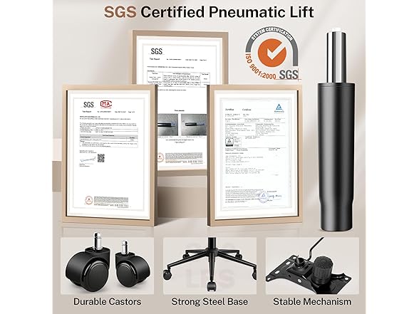 HeroSet Leather Office Chair