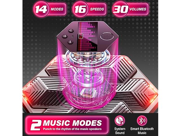 VAGAU Wall Boxing Machine with Gloves