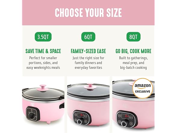 GreenLife 8QT Ceramic Nonstick Slow Cooker