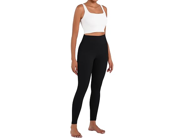 Sunzel Womens Leggings 25in S Black