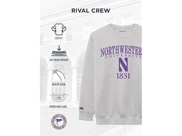 JanSport (L) NCAA Rival Crew Sweatshirt